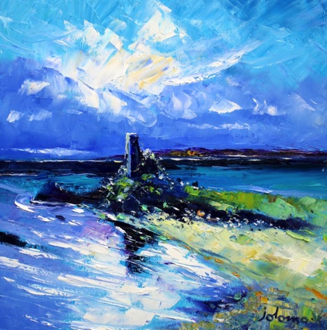 Summerlight Dunyvaig Castle 
Isle of Islay 16x16
SOLD
